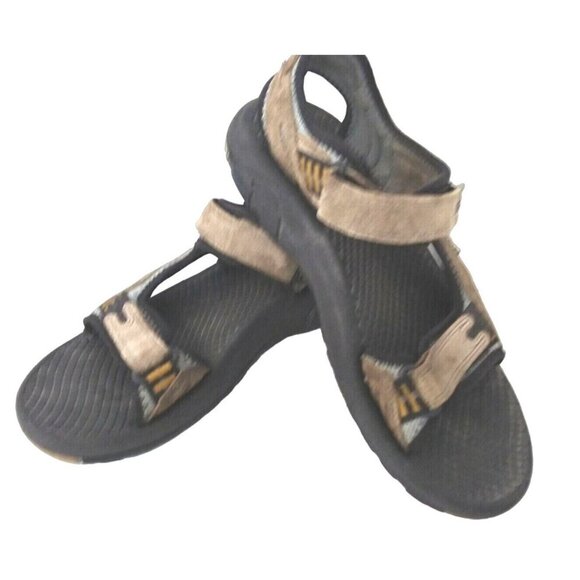 Teva XPD Sandals Mens Size 10 Brown Teal Suede Hiking Shoe Sandals SN 6674 main image 12
